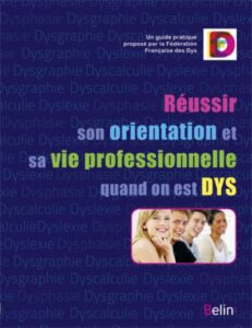 Couverture livre orientation scolaire et vie professionnelle des dys